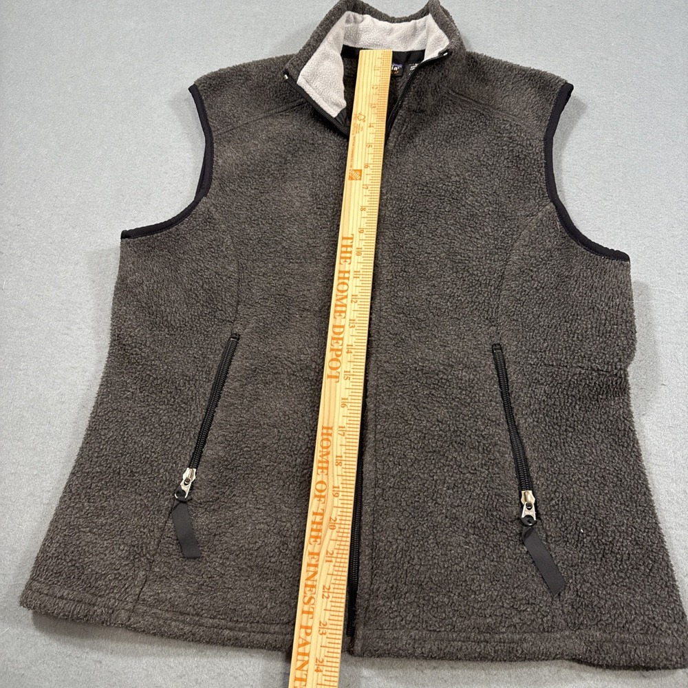 VEST SYNCHILLA FLEECE Vtg Patagonia Women LARGE Full Zip Gorpcore Outdoor - Picture 5 of 8